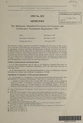 Medicines