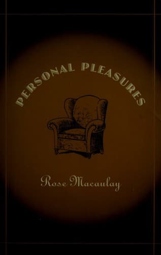 Personal pleasures