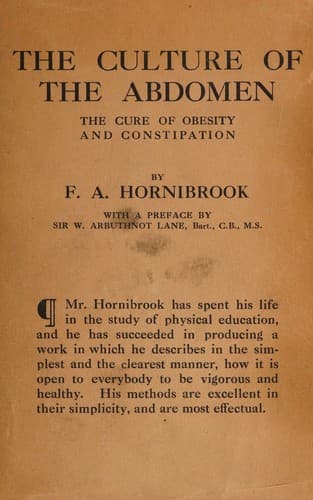 The culture of the abdomen