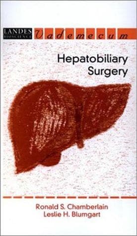 Hepatobiliary surgery