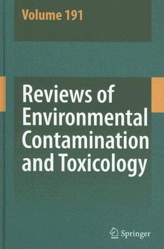 Reviews of Environmental Contamination and Toxicology
