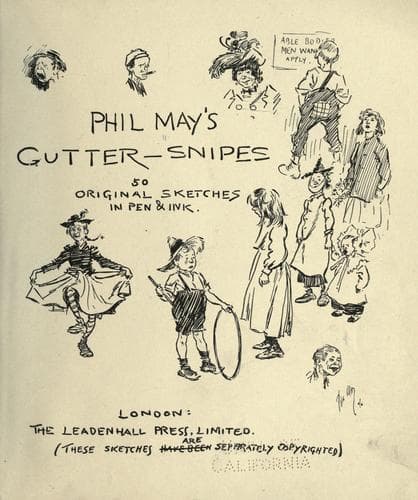 Phil May's gutter-snipes
