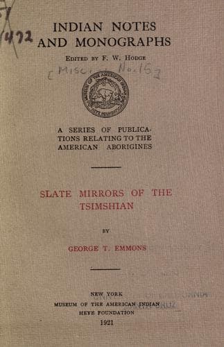 Slate mirrors of the Tsimshian