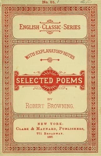 The complete works of Robert Browning Volume XVI