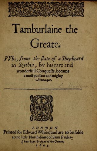 Tamburlaine the Great