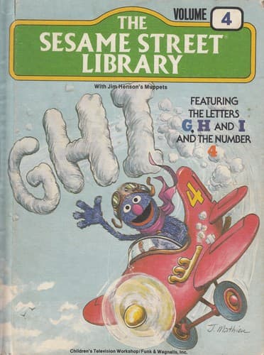 The Sesame Street Library Vol. 4 (G-H-I) with Jim Henson's Muppets
